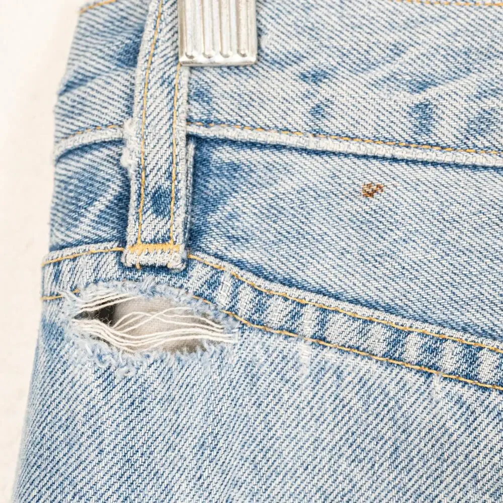SLVRLAKE London High Rise Straight leg jeans old habits die hard 26